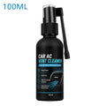 Car AC Vent Cleaner Spray Deep Dust Odor Removal Quick Dry Long Nozzle Air Conditioner Vent Cleaning Agent Auto Interior Care