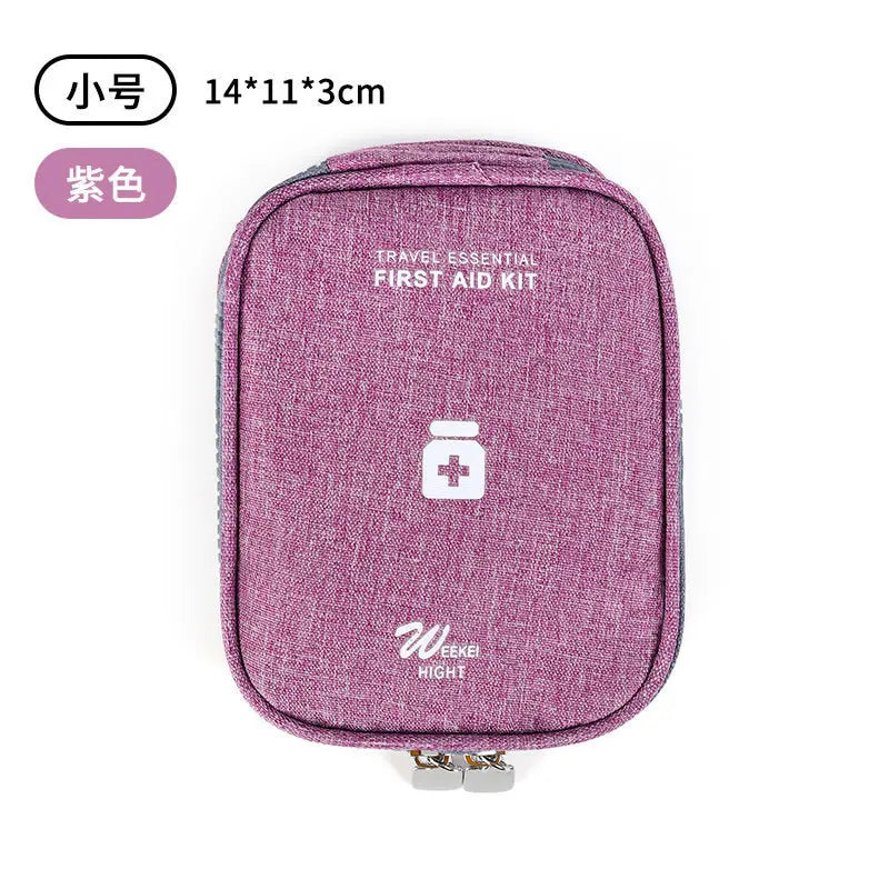 Home First Aid Kit Large Capacity Empty Medicine Storage Bag Portable Travel Medicine Box Survival Bag Emergency Bag for Car