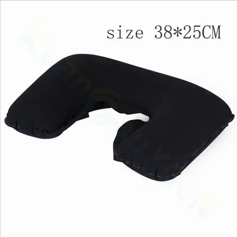 1pcs Functional Inflatable Neck Pillow Inflatable U Shaped Travel Pillow Car Head Neck Rest Air Cushion for Travel Neck Pillow
