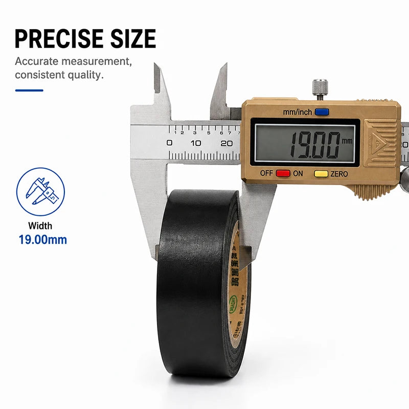 High Ductility PVC Tape Width 19/25MMx30M, Anti-aging Outdoor Equipment Wrapping Tape