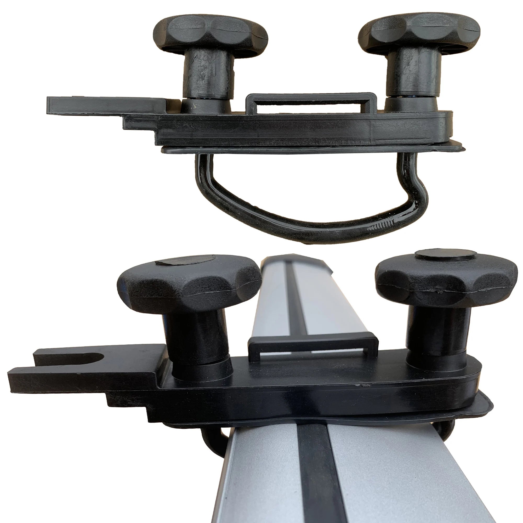 4 Set Universal Car U-Bolts Roof Box Mount Kit Metal Clamps Van Luggage Rack Accessories Secure Fitting Easy Installation