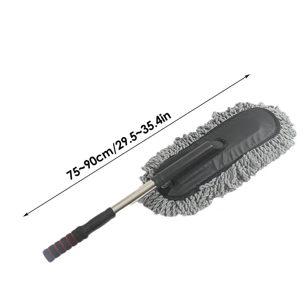 Car Washing Mop Telescopic Handle Dust Remover Wax Brush Microfiber Car Duster Cleaning Brush Soft Duster Brushes for auto Clean