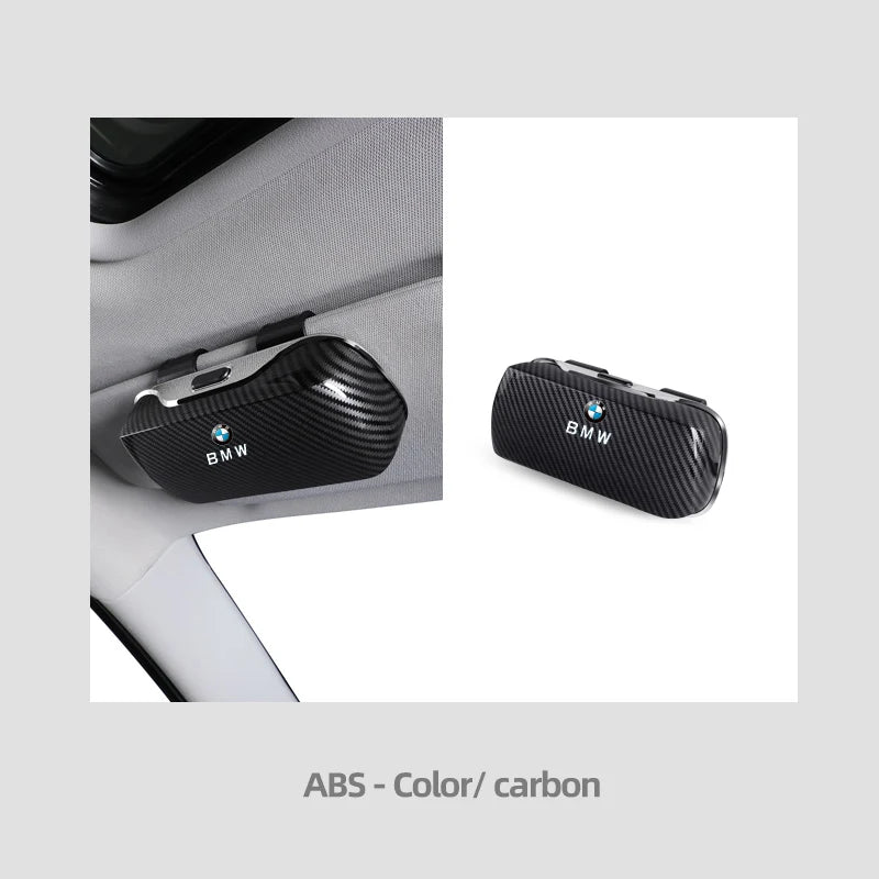 Auto Interior Optical Eyeglass Storage Clip Box Sun Glasses Holder Replacement Decor Parts For Mercedes W204 W205 W222 E210 E211