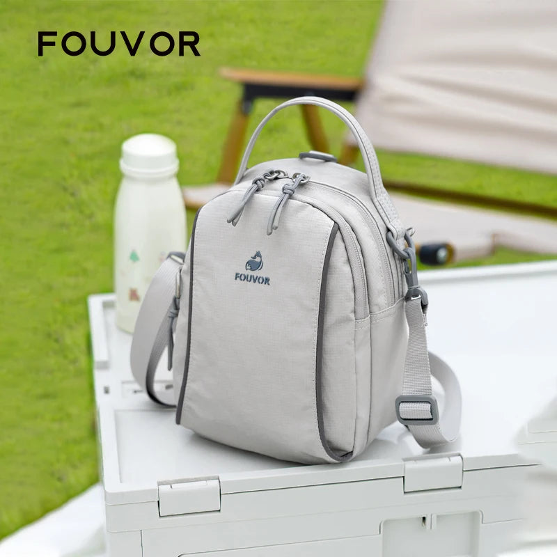 Fouvor Women's Small Crossbody Bag Multi-functional Fashion Backpack for College Students Single Double Shoulder Bags 3073-12