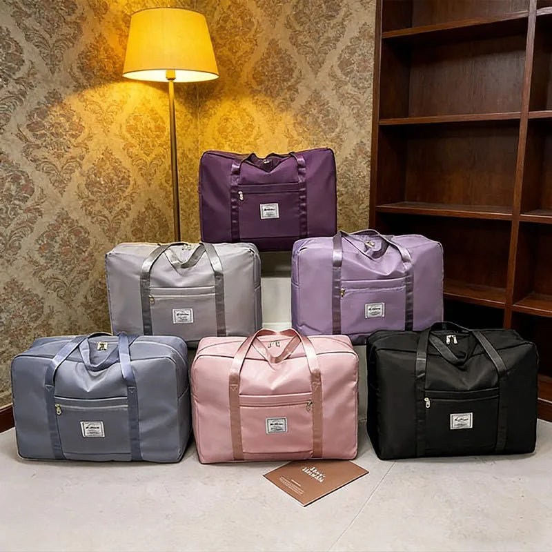 Foldable Travel Bag, Waterproof Unisex Storage Shoulder Bag, Luggage Bag, Handbag, Travel Tote Bag, Fitness Yoga Backpack.