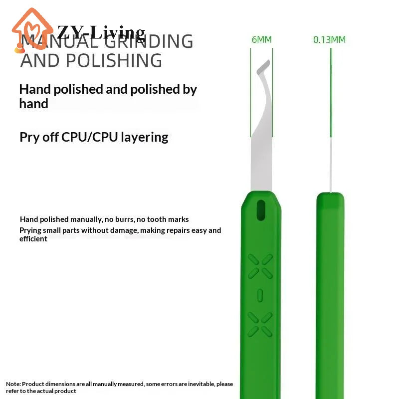 Hand Made Blade Grinding And Polishing For PCB Underfill Clean Adhesive Remover Phone Repair Tool