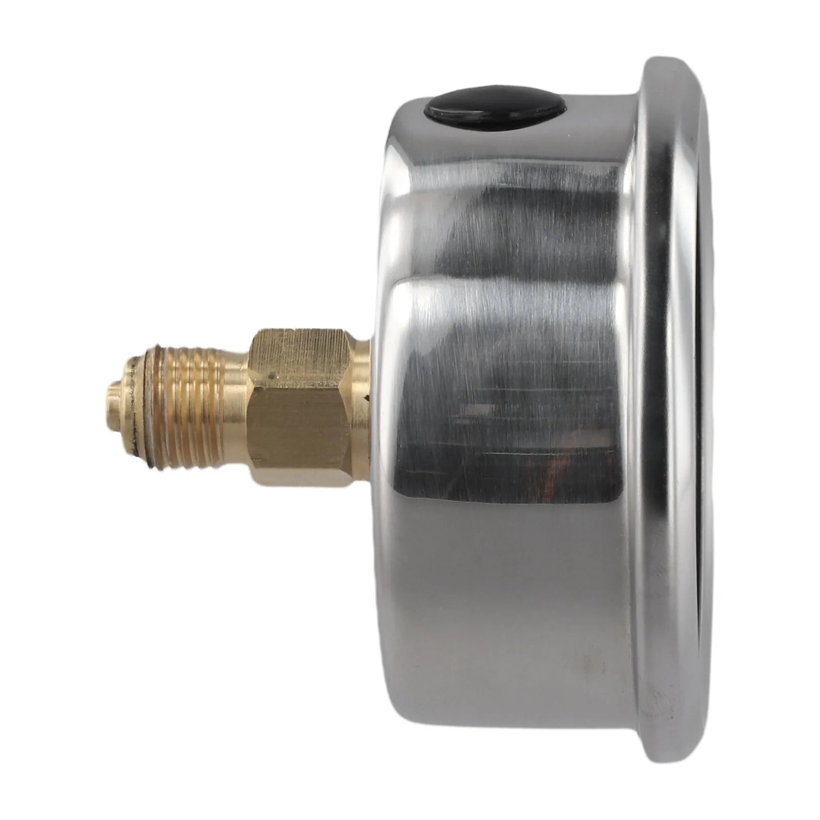 60mm Pressure Gauge Hydraulic Vacuum 0 100 Bar PSI with Brass Connector and Stabilized Glycerine Filled Movement