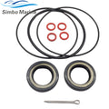 For Yamaha 2/4 stroke 30 40 50 60HP Outboard Lower Unit Gearcase Propeller Shaft Oil Seal Kits 93101-22067-00 O-ring 93210-74775