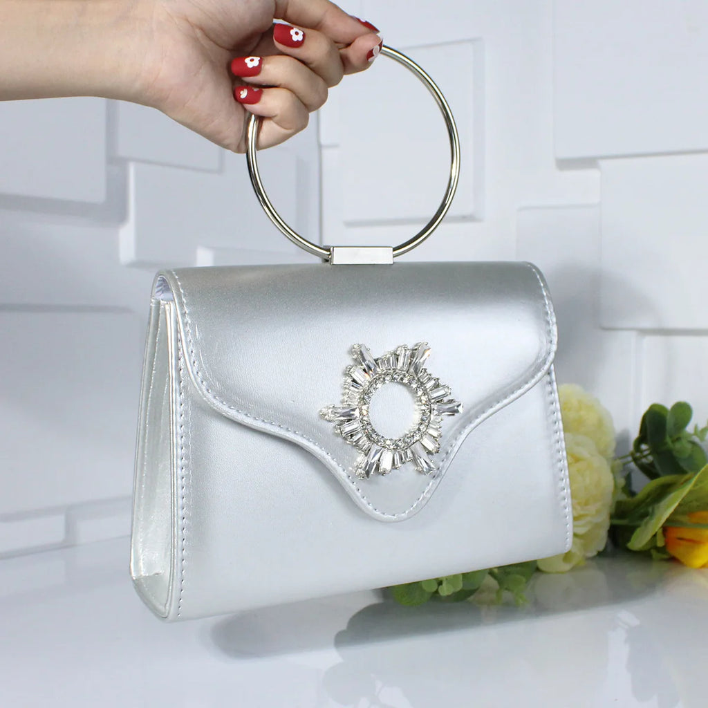 New high-end rhinestone dinner bag niche exquisite messenger chain bag versatile fashion women's bag