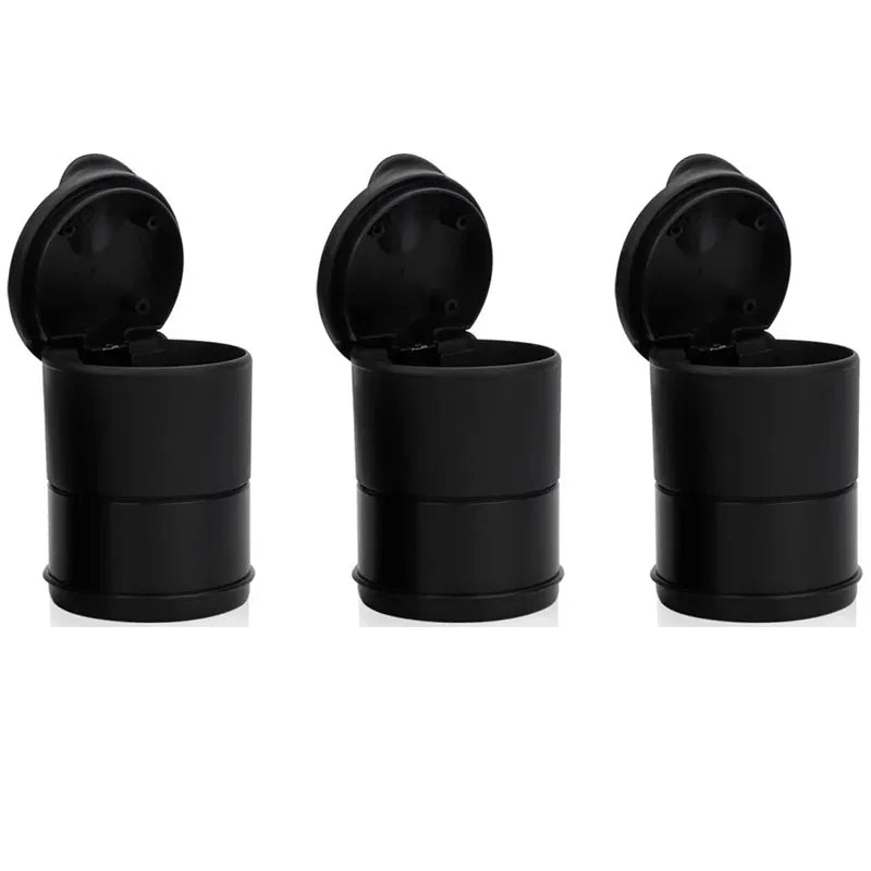 1-6Pcs Portable Car Ashtray Universal Auto Ashtray Cigarette Ash Holders Cup Car Interior Decor Auto Accessories Interior