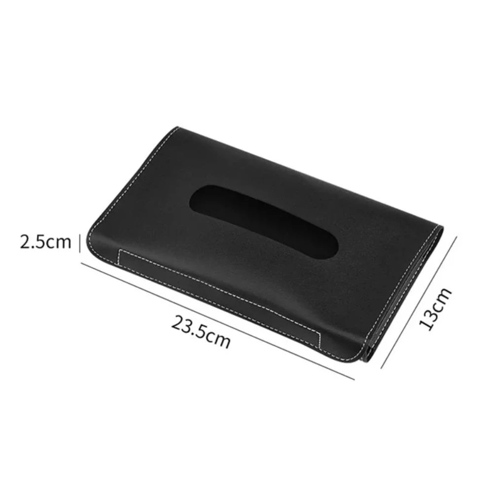 1Pcs Car Tissue Box Towel Sets Car Sun Visor Tissue Box Holder Auto Interior Storage Decoration for BMW Car Accessories