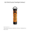 GOPEAK Pocket Mini Flashlight Outdoor Key Clip Cap Ambient Led Long Endurance Disaster Relief Emergency 5050 Small Light