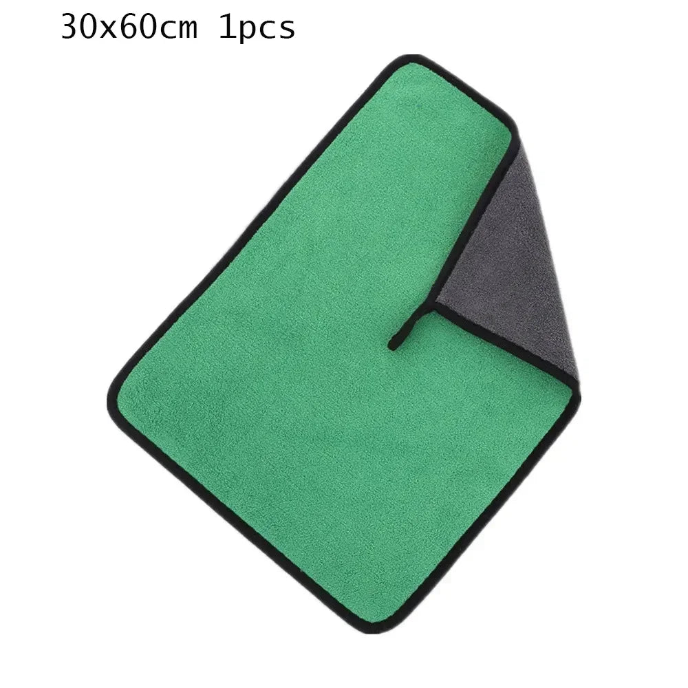 Towel Microfiber  Car Wash Cleaning Drying Cloth Multiple Size Colors Car Motorcycle Household Care Detailing