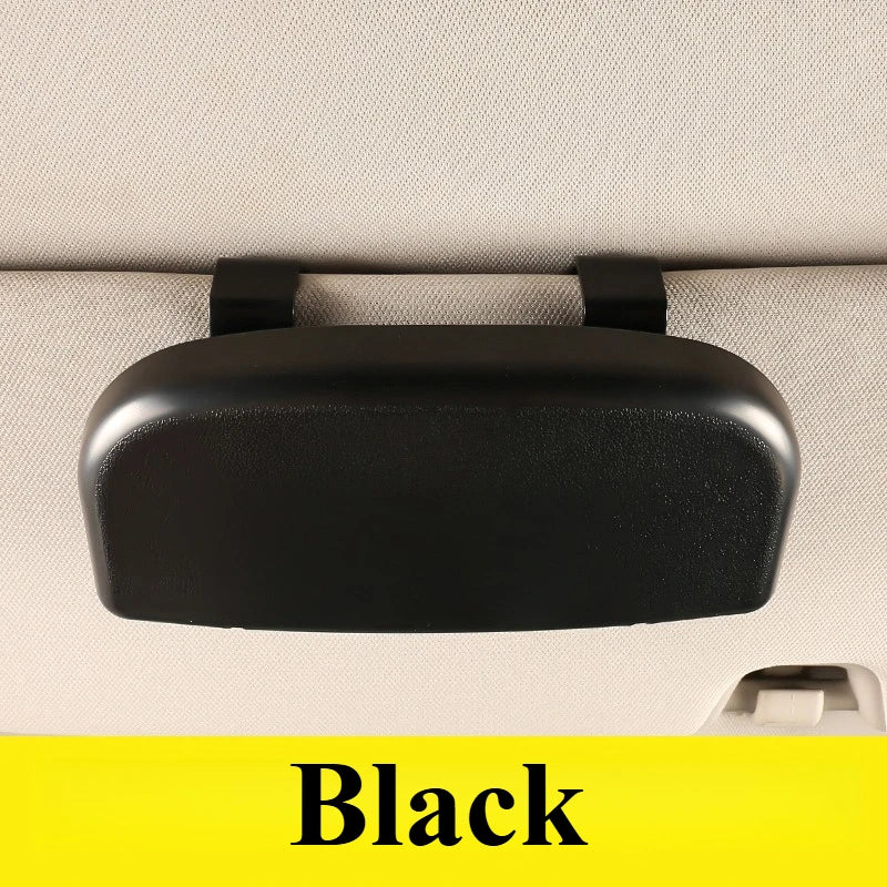 Car Glasses Box Portable Car Sunglasses Holder Anti-scratch Protection Glasses Holder Eyeglass Case Sun Visor Car Lenses Holder