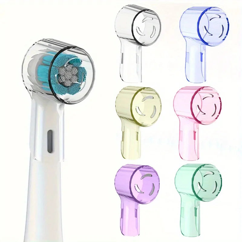 Universal Electric Toothbrush Head Protective Cover With Cap Toothbrush DustProof Cover Plastic Travel Portable Toothbrush Case