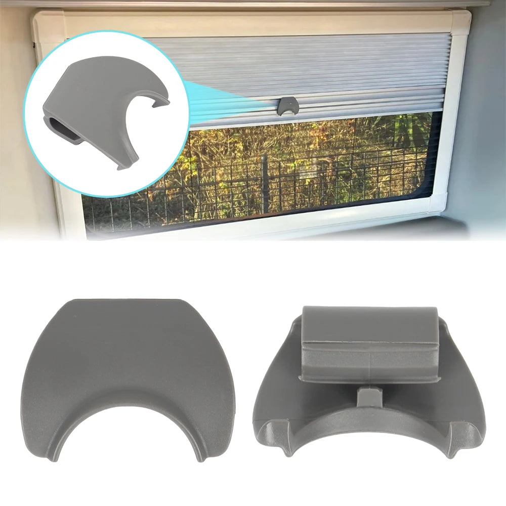 1PCS Blinds Clip Plisse Window Blind Fly Screen Catch Clip Motorhome Caravan Sunshade Curtain Fixing Accessories For Horrex Duo