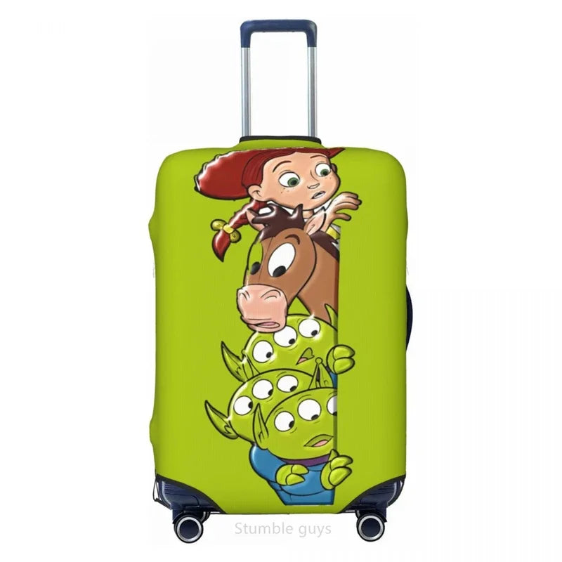 Thick Elastic Luggage Protector Toys Design For 18-32 Inch Luggage Dustproof Washable Anti-Scratch Travel Suitcase Cover