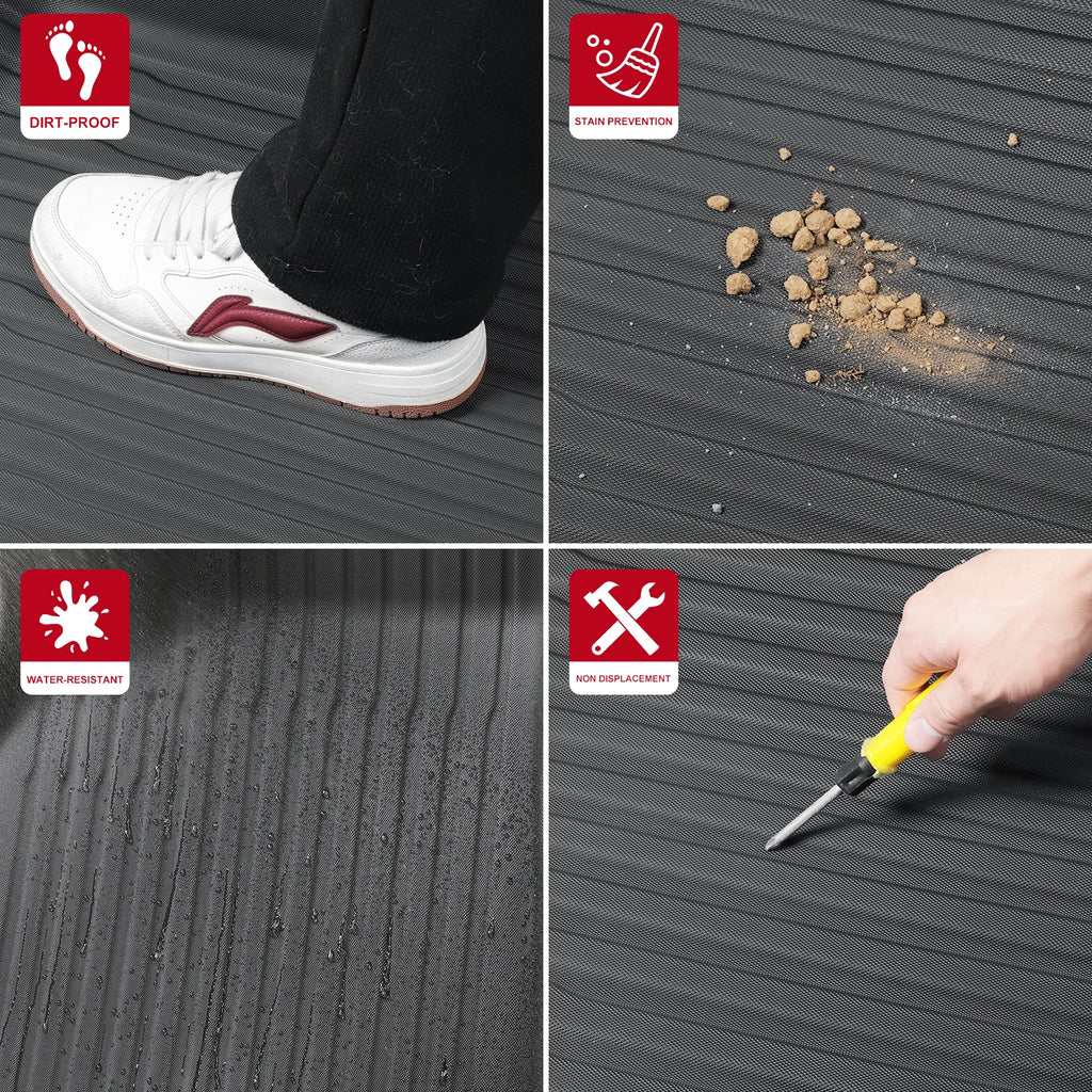 Right Drive for Haval H6 HEV 2025 （With Rear Floor Protrusion）Car Floor Mats Foot Liner All-weather Car Interior Accessories