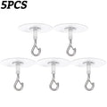 Self-Adhesive Heavy Duty Wall Ceiling Hooks Multi-Scene Hanger 1-10Pcs for Plant Pots Flower Baskets