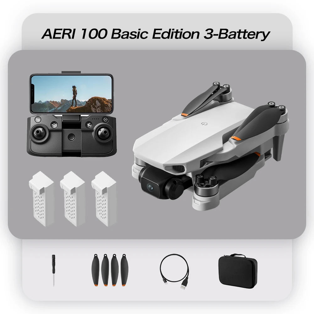 Lenovo Aeri100/Aeri100VR Remote Control Drone 5G WIFI RC Dron Quadcopter Obstacle Avoidance 8K HD Dual Camera FPV Mini Dron Toys