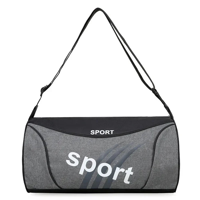 Women's & Men's Gym Bag Unisex Outdoor Crossbody Shoulder Backpack Personalized Duffel Overnight Travel Yoga Sports Bag