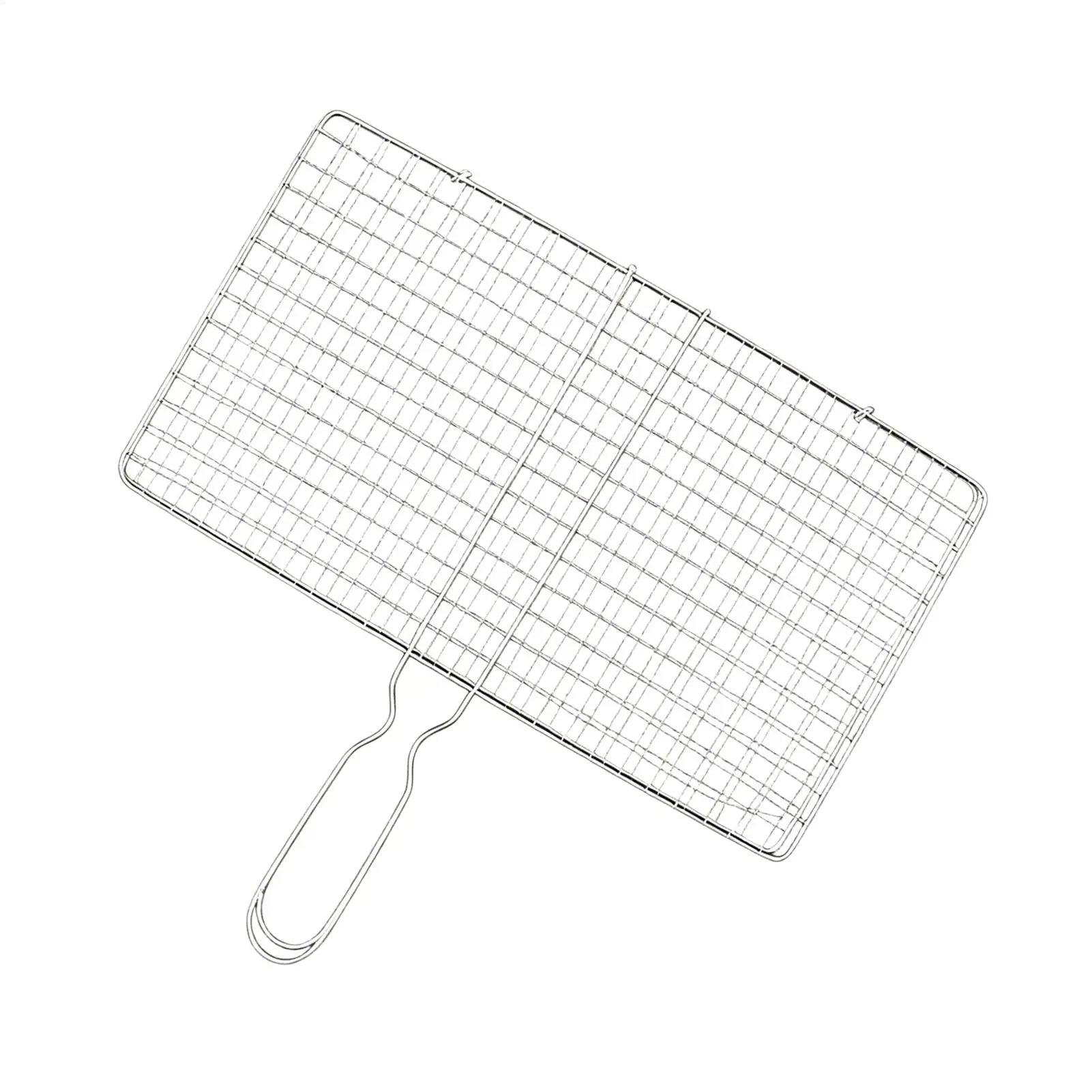 Grill Basket bbq net BBQ Basket Large Folding Grill Basket with Removable Handle.Grill Baskets for Outdoor Grill Camping