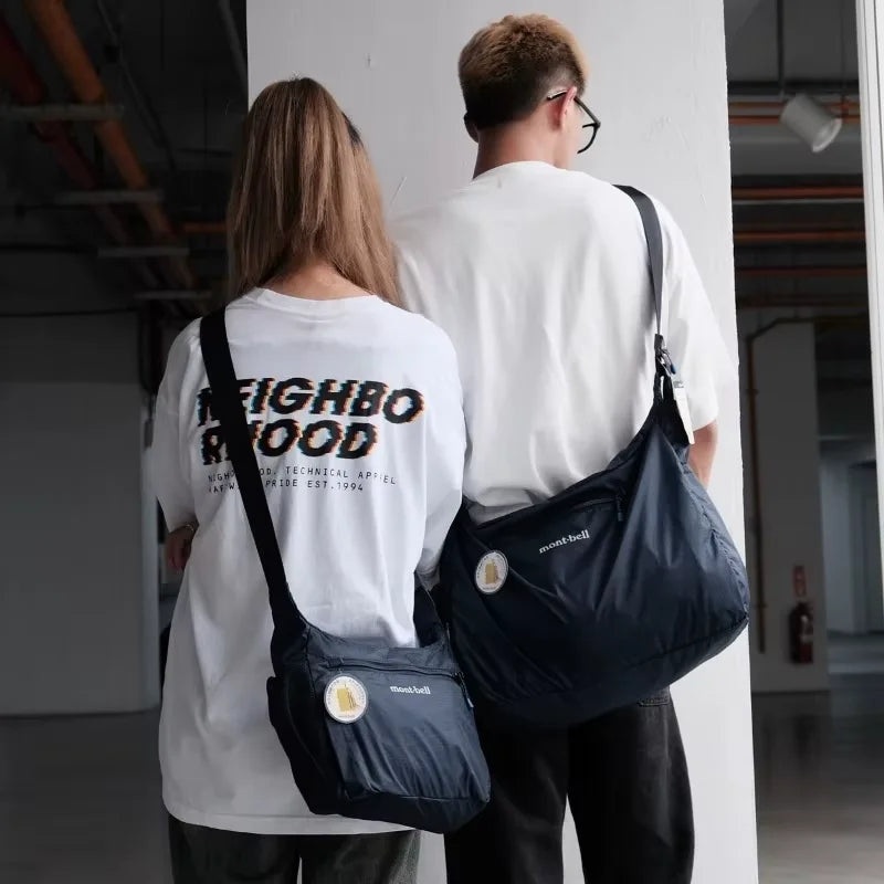 Outdoor Leisure Crossbody Bag Japan Famous Brands Lightweight Waterproof Portable Large Capacity Fashion Versatile Shoulder Bag