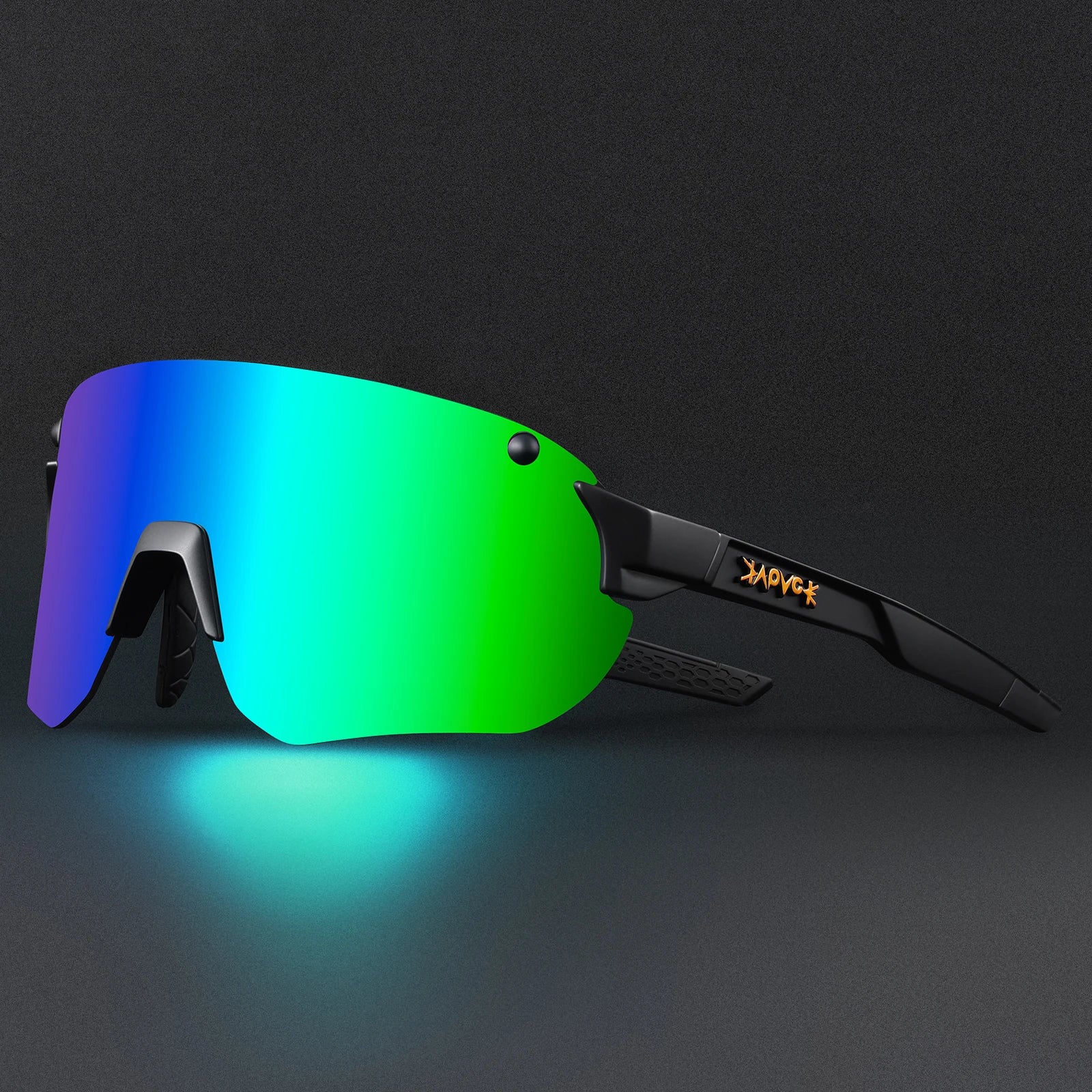 Kapvoe Photochromic Lightweight Cycling Glasses Men Rimless Sunglasses Road Bicycle MTB Bike Riding Sports Women Eyewear UV400
