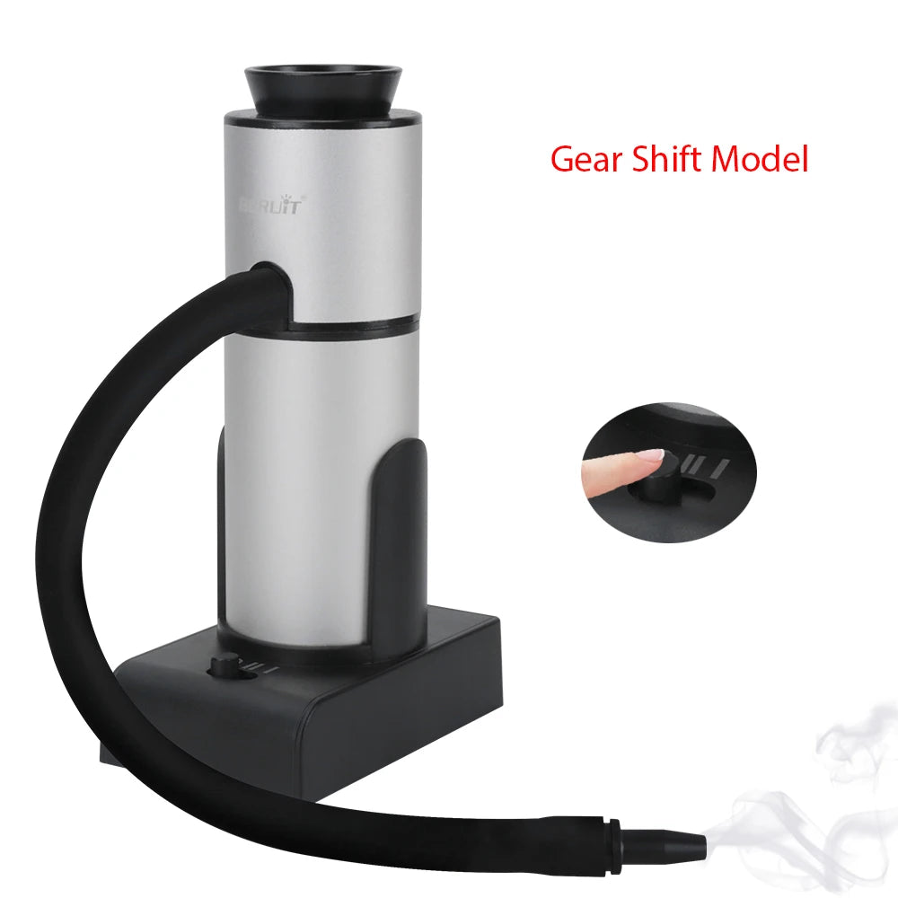 BORUiT Portable Molecular Cuisine Smoking Gun Smoke Infuser Food Cold Smoke Generator Meat Burn Smokehouse Cooking for BBQ Grill