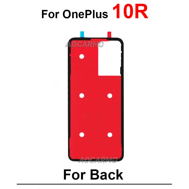 For OnePlus 6 6T 7 7T 8 8T 13R 9 10R 10 Pro 9R 9RT Nord Rear Door Housing Back Cover Adhesive 1+8Pro Sticker Tape Glue