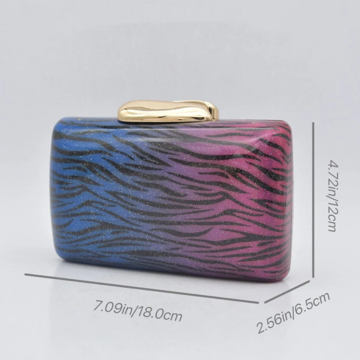 Acrylic clutch bag women designer evening party box purse 2025 new pink green white color handbag wholsale