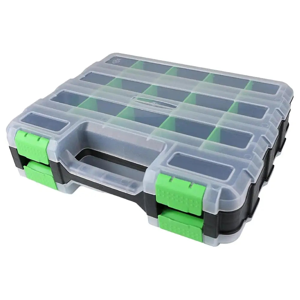 Handheld Tool Box Organizer Sets  Compartment Small Parts Boxes Large Capacity Thickened Plastic Hardware Tool Storage Box