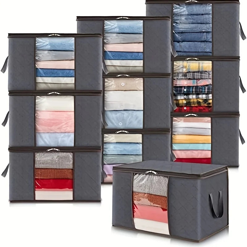 Closet Clothes Organizers Storages Clothes Storage Blanket Storage Foldable Storages Comforter Bag Wardrobe Organizer Clothes