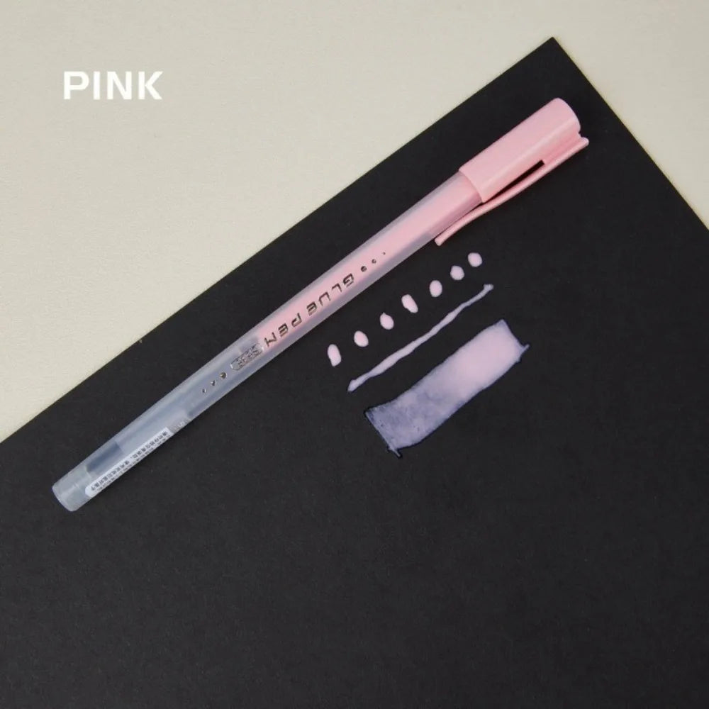 Macaron Color Suction Card Packing Glue Pens DIY Handmade Dot Glue Portable Quick-drying Glue School & Office Stationery
