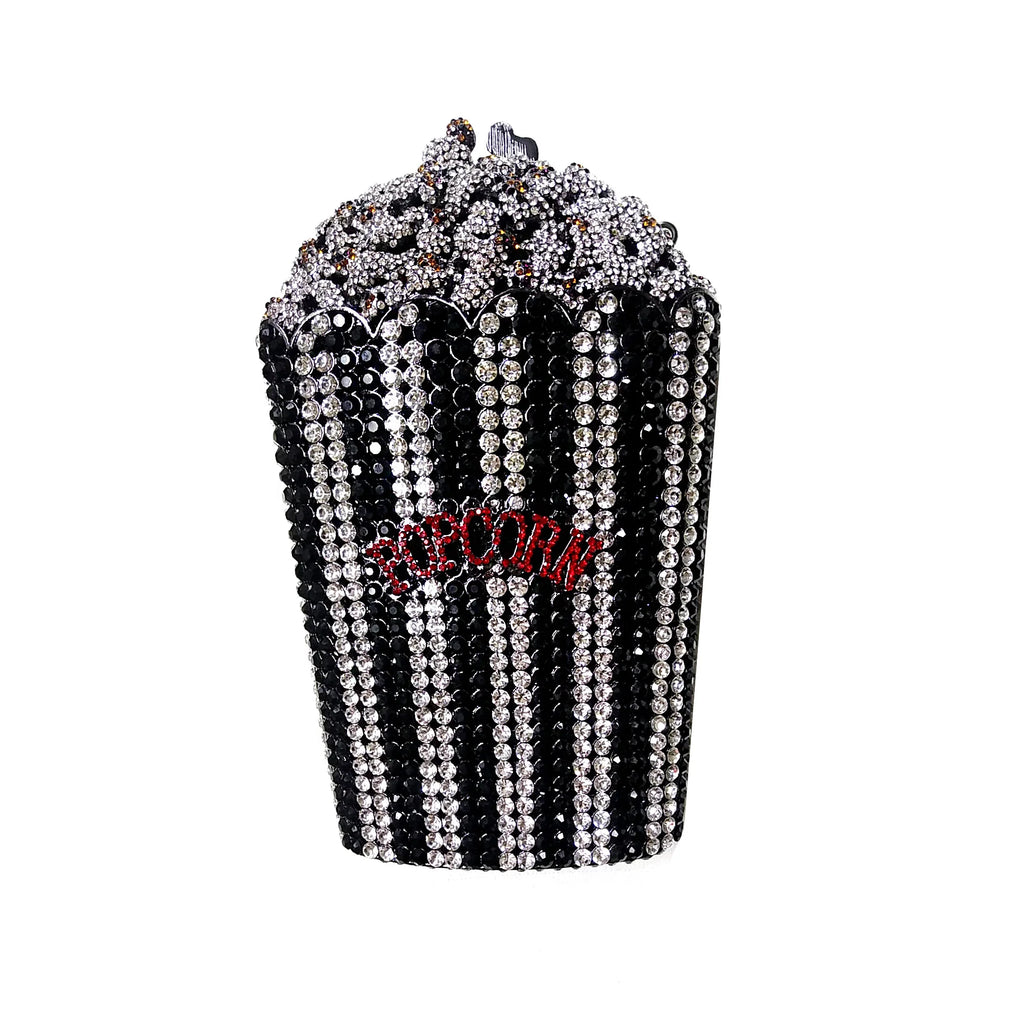 Daiwei Factory Wholesale Food Styling Metal Diamond Purse Luxury Crystal Bags Women's Rhinestone Evening Bags Handbag in Stock