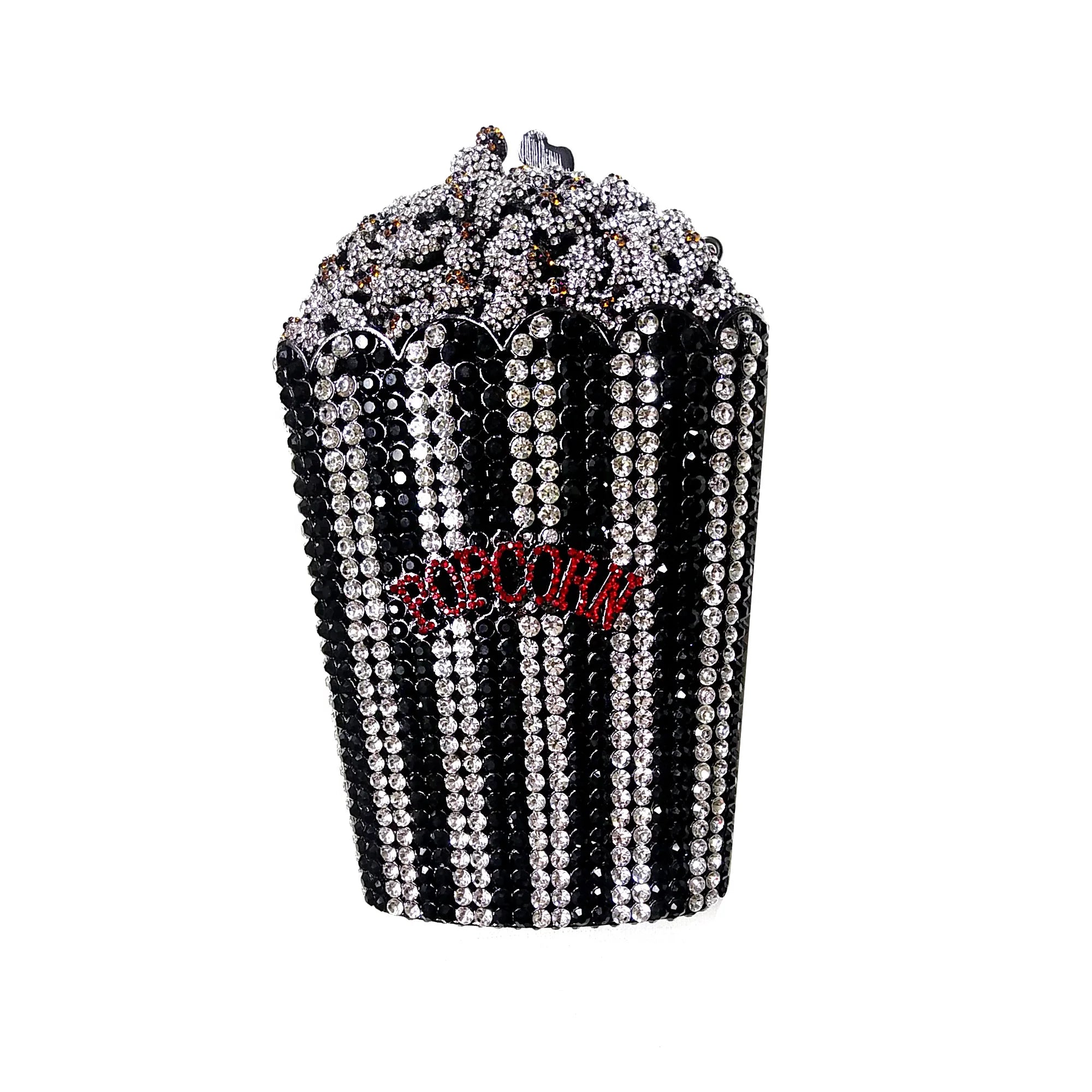 Daiwei Factory Wholesale Food Styling Metal Diamond Purse Luxury Crystal Bags Women's Rhinestone Evening Bags Handbag in Stock