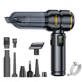 Portable Handheld Car Vacuum Wireless Suction Blower Duster Built-in LED Light Brushless Motor For Auto Household Cleaning