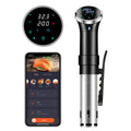 HoldPeak H4-S015 1100W Sous Vide Immersion Circulator ±0.1°C Precision Timer 360° Circulation Low Temp Slow Cooking Machine