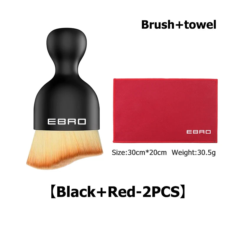 For Ebro Car Microfiber Wash Towel Super Absorbency Drying Towel Soft Brush Tool S400 S700 S800 2025 2026