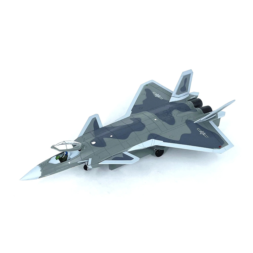 1: 100 Chinese J-20 Heavy Stealth Fighter Model Static Alloy Aircraft Model