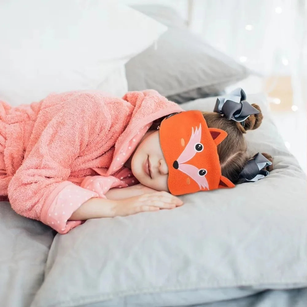 Soft Bluetooth Headphones Eye Mask Thin Speakers Elastic Eye Mask Children's Sleep Earphones Comfortable Wear Volume Limited