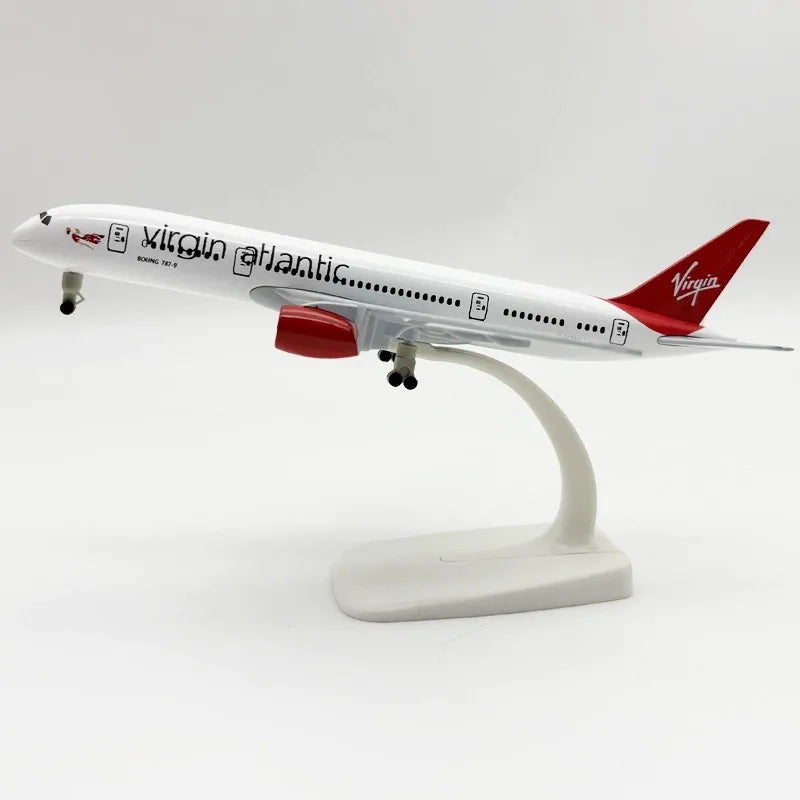 20cm 787 dreamliner Series Model Plane Aircraft Toy B787 Airlines Alloy Metal child toy plane Miniature airplane For Collection