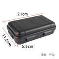 Parts Box Plastic Toolbox Tool Organizer Equipment Box Tool Storage Bags Waterproof Survival Sealed Box Multi-function