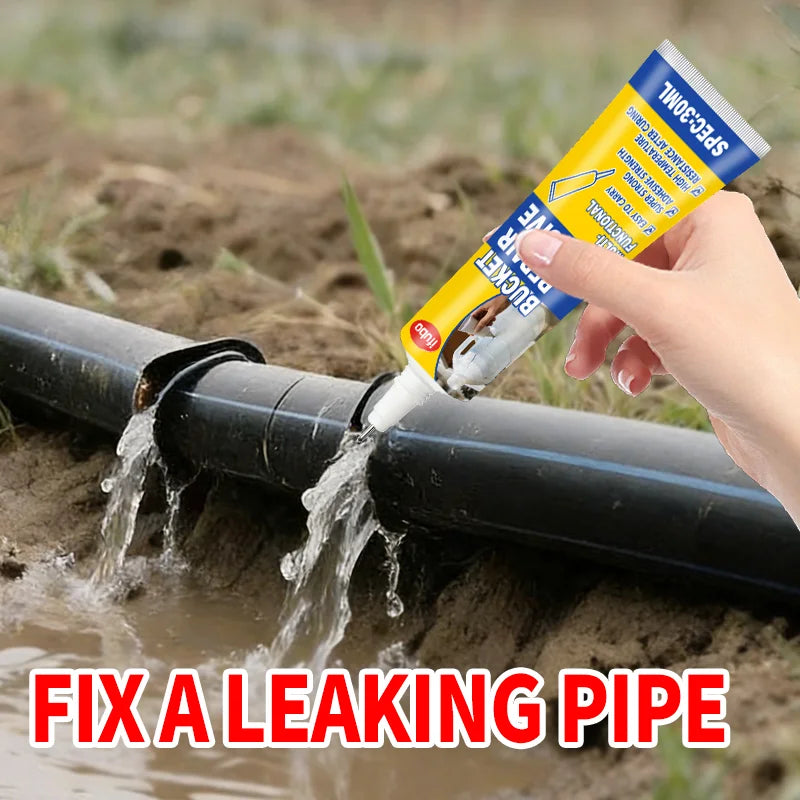 Ifubo Multi-Purpose Repair Adhesive, Strong Leak Proof Glue For Pipe Bucket Sink, Waterproof High Temperature Resistant Paste