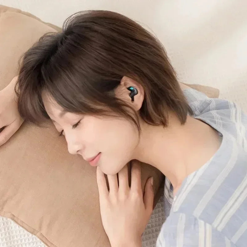 HOT SALE Mini X55 Wireless Sleep Earphones TWS Bluetooth Earphones 3D Waterproof Hidden Pain Free Microphone HD Call