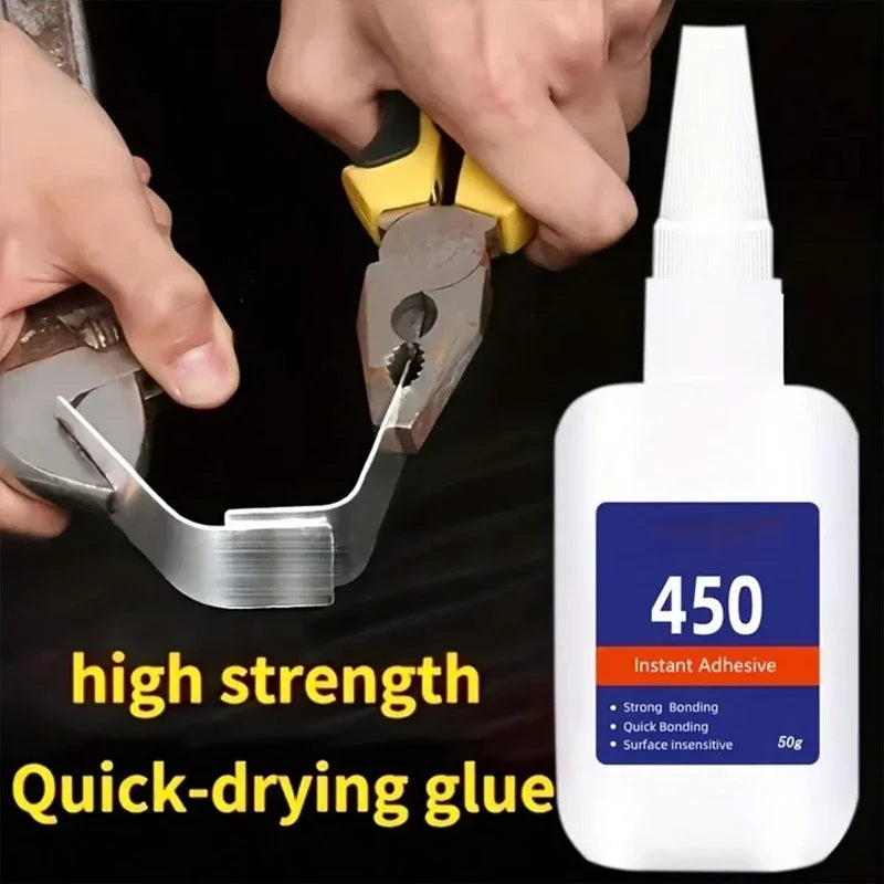 5S Super Glue Strong Universal Adhesive Shoes Glass Metal Wood Plastic Ceramic Quick Dry Instant Adhesive Industrial Strength