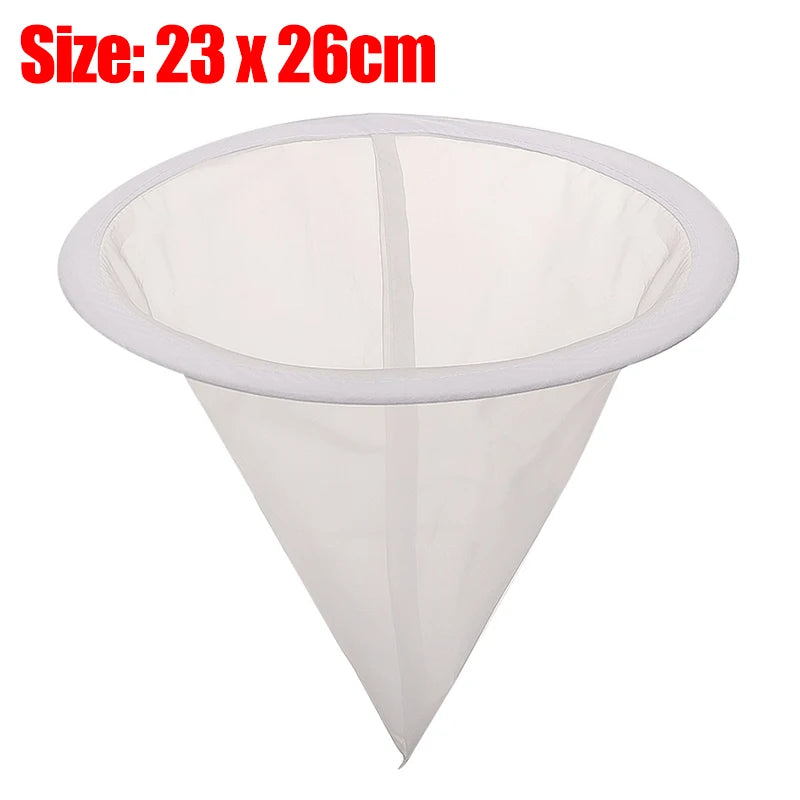 Honey Strainer Filter Screen Purifier Food Grade Nylon Food Soy Milk Filter Bags Fiber Beekeeping Equipment Tool Kitchen Gadgets