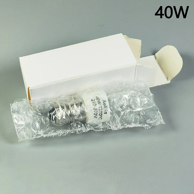 ▶1Pcs 25W/40W E14 Oven Light Bulb 220-240V Safe Halogen Oven Lamp High Temperature 500℃ Resistant Dryer Microwave Light Bulb