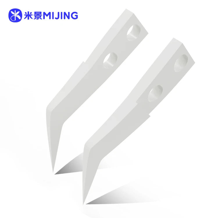 MiJing Anti-static Ceramic Stainless Steel Ultra Fine Tweezers Maintenance Industrial Precision For Phone Mainboard Repair Tools