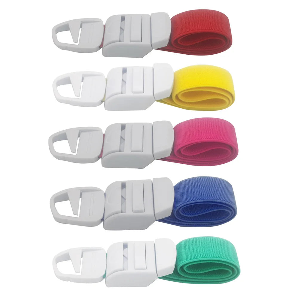 5/10pc Buckle Type Medical Tourniquet Quick Release First Aid Bandage Life Saving Hemorrhage Control for Camping Safety Survival